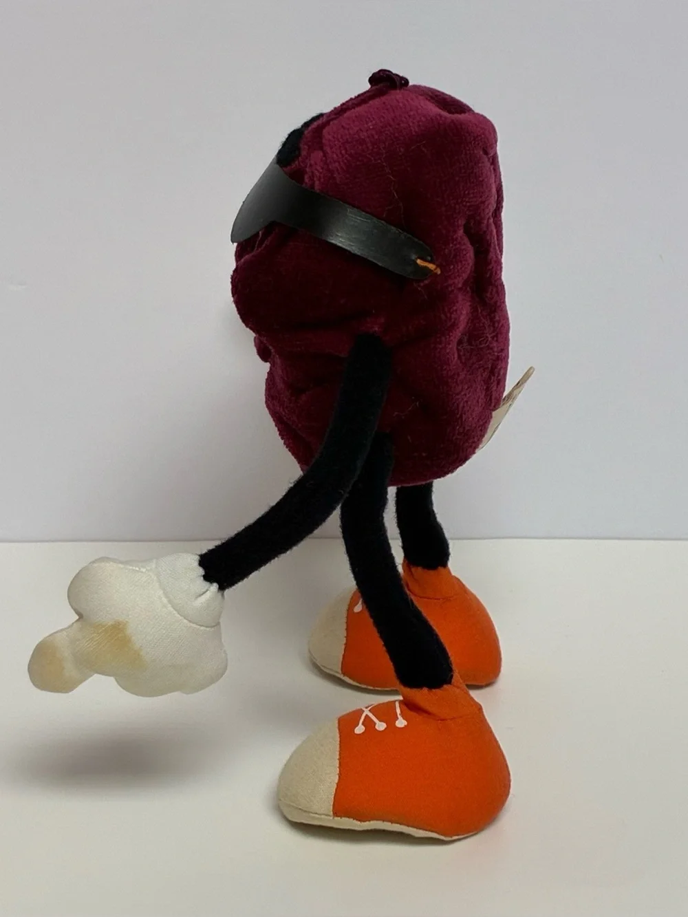 Hardee's Vintage Plush Figure California Raisins 7.5